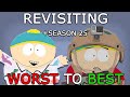 Revisiting South Park RANKED WORST To BEST Season 25 Review