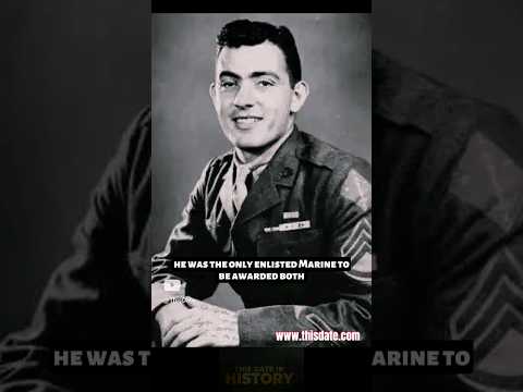 John Basilone, Icon! #shorts #usmc #ww2