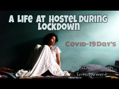 A LIFE AT HOSTEL DURING LOCKDOWN 🔐| COVID 19 DAYS| PART 1