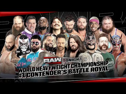 World Heavyweight Championship #1 Contender's Battle Royal | Raw Oct 20, 2025 (Part 1)