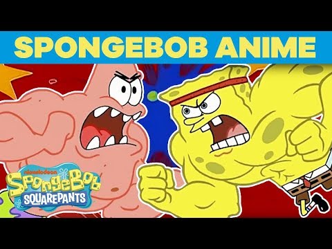 如果海綿寶寶是動畫！？| 如果海綿寶寶是動漫！？ (What If SpongeBob Were Anime!? | #SpongeBobSaturdays)
