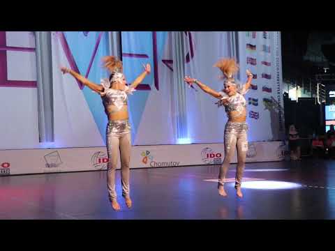 LOEVLIEN SOLBJOER ANDREA and FJELD RONJA GROENNERUD   | Disco Dance World Championship 2019