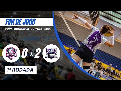 VOLEI ROSA 0X2 STORM - COPA ATUAL MODAS DE VOLEI  2026 TERRA BOA - PR