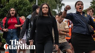 Students perform haka to pay tribute to classmates killed in Christchurch