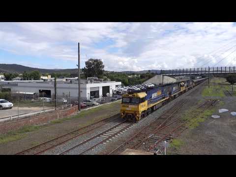 NR8 / NR89 / 9310 / 9315 with PN 1WM2 loaded steel at Albury - 4/12/17