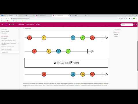 withLatestFrom operator features
