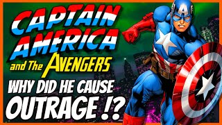 CAPTAIN AMERICA & THE AVENGERS HISTORY-  The Story of How He Caused OUTRAGE & The Arcade Game!