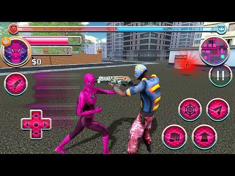 Spider Superhero Fly Simulator Android Gameplay