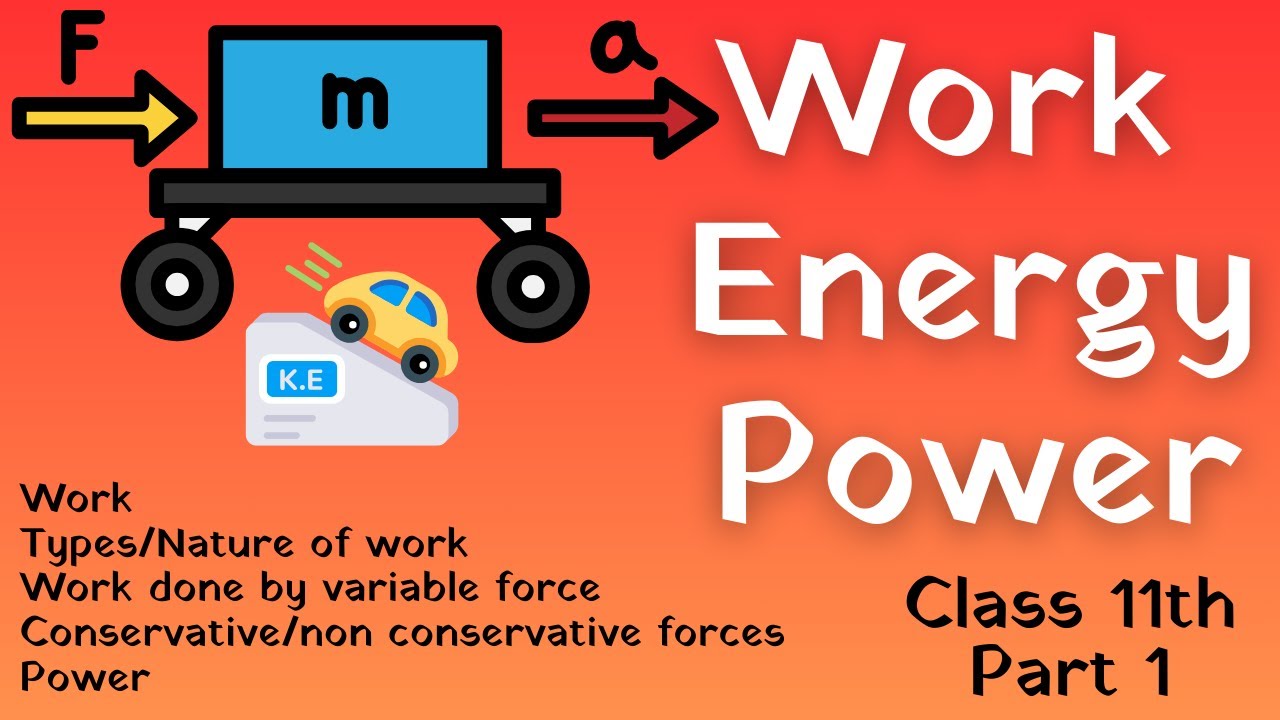 Work Energy And Power Class 11 | Work Energy And Power | Class 11 Work Power And Energy P1 #physics