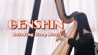GENSHIN IMPACT | 原神 | 白狐之野BGM | GENSHIN RELAXING MUSIC