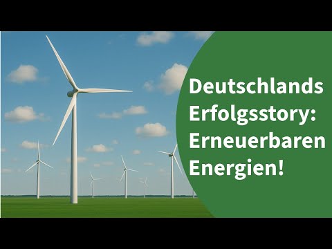 Die Deutsche Erfolgsstory: Erneuerbaren Energien!