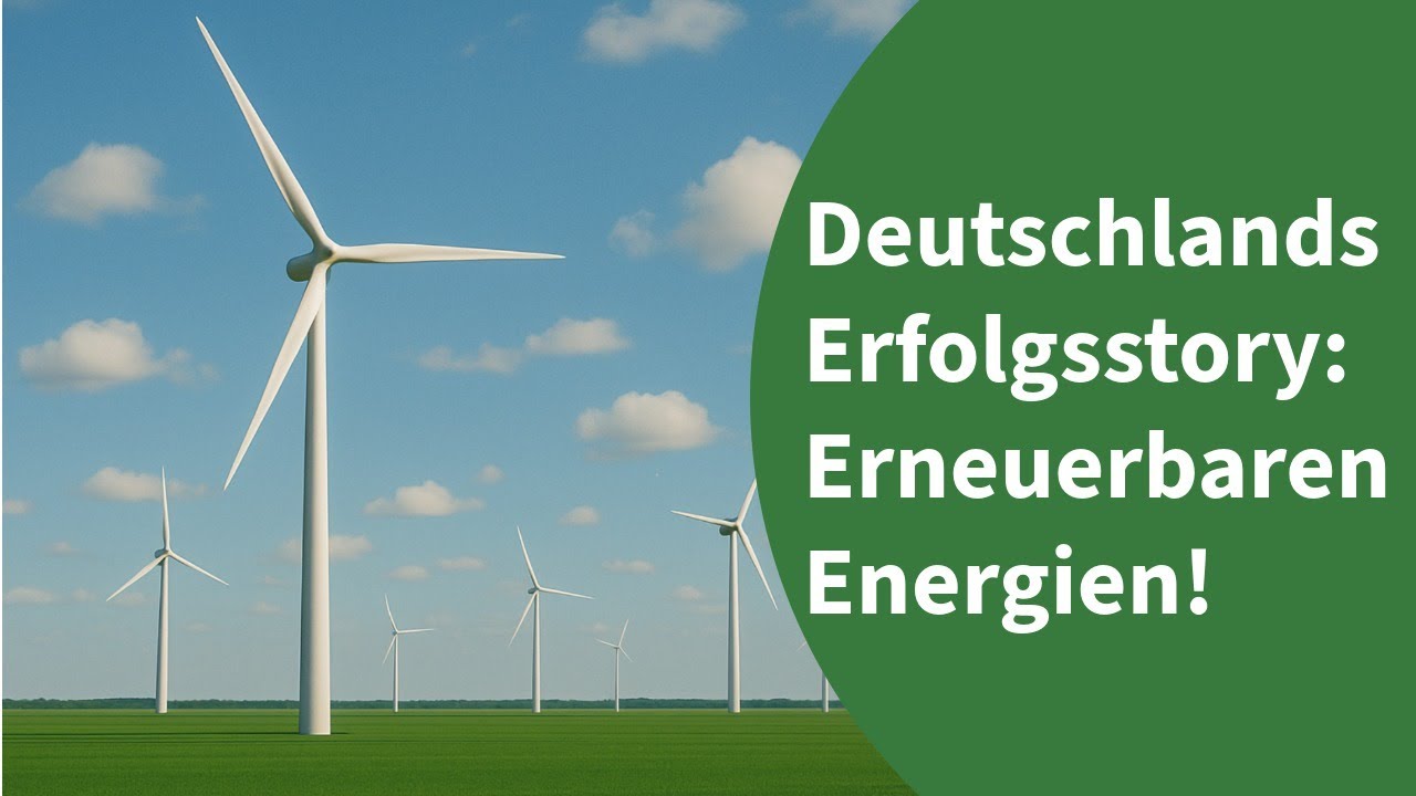 Die Deutsche Erfolgsstory: Erneuerbaren Energien!