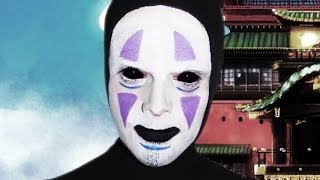 No Face - Spirited Away - Studio Ghbili - Makeup Tutorial!