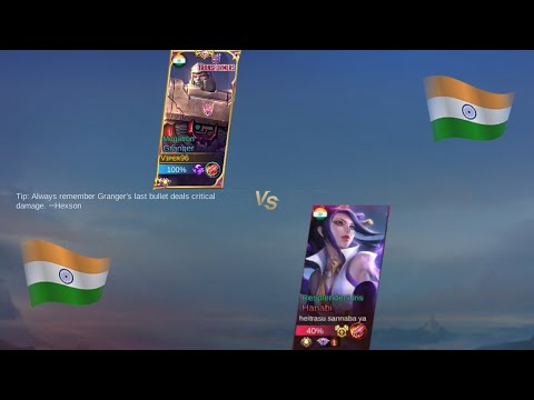 TOP GLOBAL GRANGER VS TOP SUPREME HANABI ||MLBB
