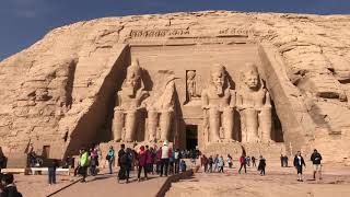 preview picture of video 'Time-lapse at Abu Simbel, Aswan'