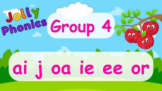 Jolly Phonics Group 4: Your First Steps to Reading Success!