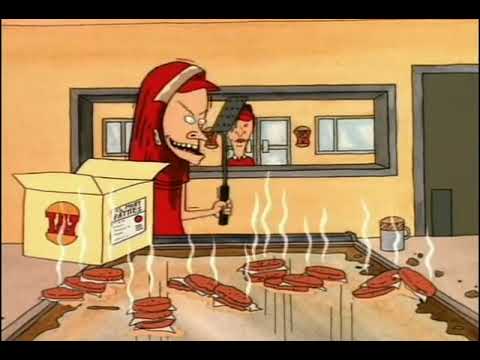 Beavis transforms into The Great Cornholio #1