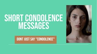 Phrases For Expressing Condolences In English. Sentences to show sympathy. Condolence messages