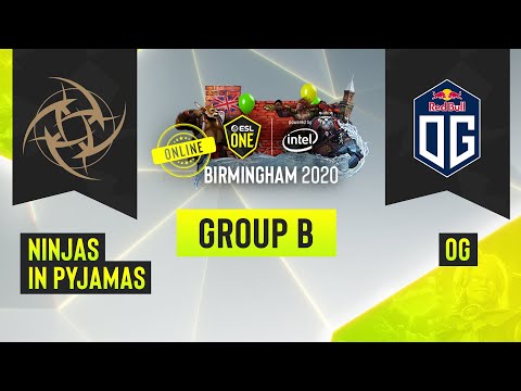 Dota2 - OG vs. Ninjas in Pyjamas - Game 1 - ESL One Birmingham 2020 - Group B - EU
