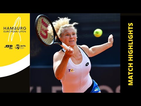 HEO2022 /// WTA QF /// MATCH HIGHLIGHTS Bernarda Pera vs. Katerina Siniakova