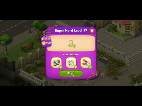 Gardenscapes Level 97