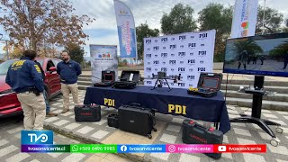 PDI Rancagua recibe nuevo equipamiento tecnológico para lucha contra el crimen
