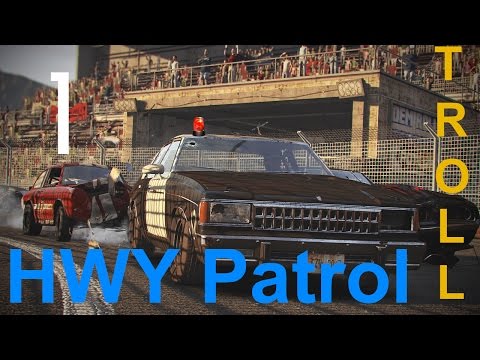 Highway Patrol | Trolling in Wreckfest | Funny Moments
