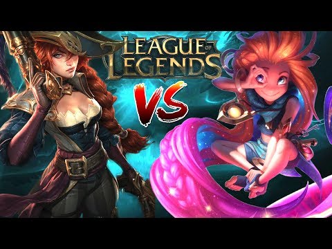 ZOE VS MISS FORTUNE - LEAGUE OF LEGENDS
