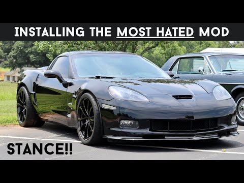 PERFECT Corvette Fitment - 20mm Wheel Spacer Install (F/R)