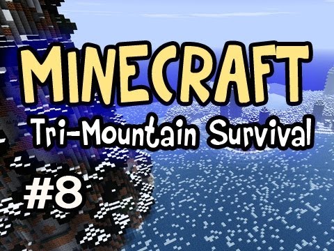 Minecraft: Tri-Mountain Survival Ep.8 w/Nova - If Its Not Rats, Its CREEPERS
