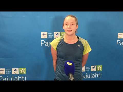 It's not often that players from Sweden take medals at the Europeans. I am really happy I can do it