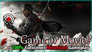 Ghost of Tsushima Movie Version Full Gameplay | All Cutscenes and minimized gameplay