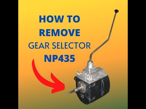 NP435 Gear Shifter Removal