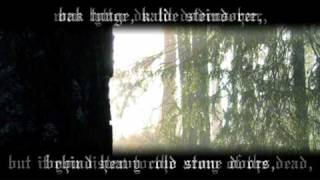 Burzum - Glemselens Elv (Eng. &amp; Nor. lyrics)