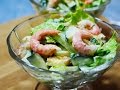 Салат с креветками и омлетом | Легки салат | Красивый салат | Рецепт салата 