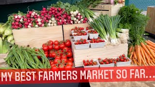 MY BEST FARMERS MARKET £££ | local organic vegetables | Autumn 2021