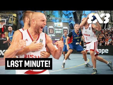 TISSOT Last Minute! - Russland mit dem unwirklichen Buzzer Beater! - FIBA 3x3 Europa Cup 2016