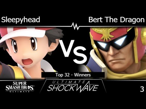 USWo 3 - CNP | Sleepyhead (PT) vs GUMP | Bert The Dragon (C Falcon) Top 32 - Winners - SSBU