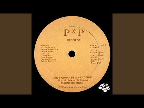 Ain't Gonna Be a Next Time (Long Version)