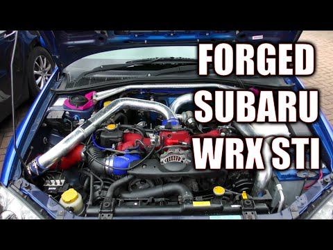 As promised - he bought a forged Impreza WRX STI