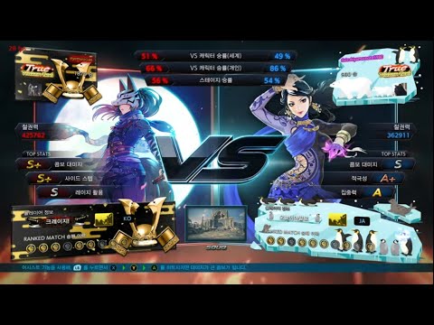 eyemusician (kunimitsu) VS daisukiyamamoto (zafina) - Tekken 7 5.10