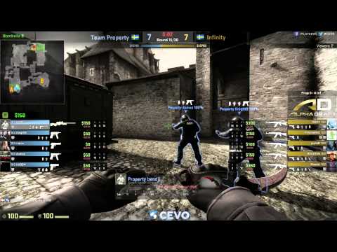 Property vs Infinity Game 1 (CEVO-P CS:GO Season 8) - Helium & Launders