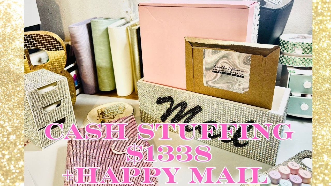 $1,338 Cash Stuffing 💸 | April Paycheck #2 + Etsy Income Happy Mail!