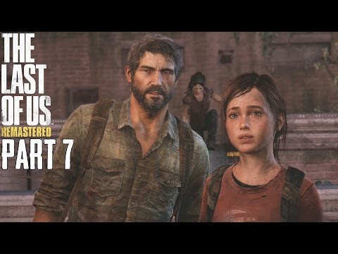 The Last Of Us Remastered Grounded Mode Walkthrough Part 7 - Museum Attack - PS4 Gameplay 1080P