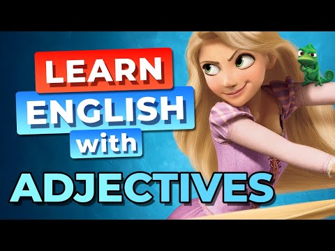 ADJETIVOS en Inglés en Enredados (Nivel 1) - Parte 2 - Aprende Inglés con Tangled