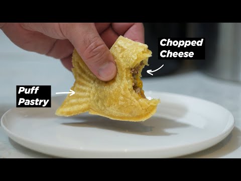 I stuffed these puff pastries with famous sandwich fillings