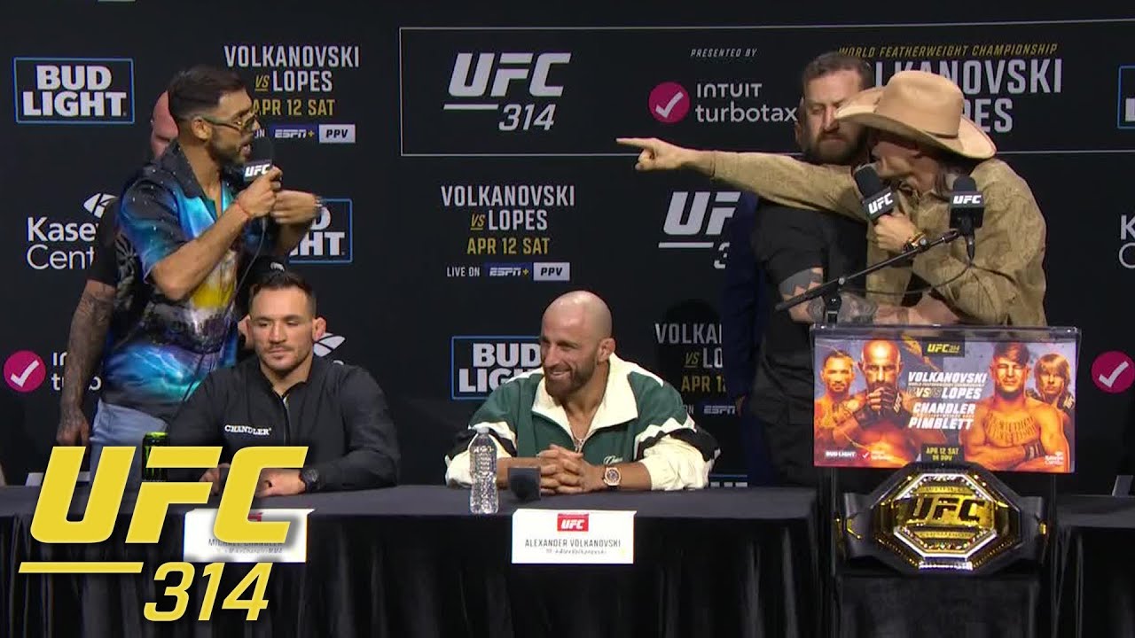 UFC 314 Press Conference Highlights | ESPN MMA