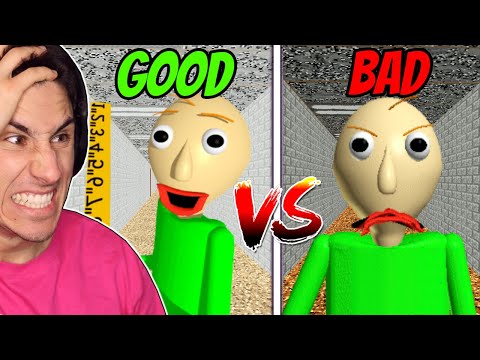 Good Baldi VS Bad Baldi!
