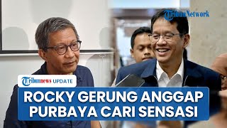 Rocky Gerung Soroti Kebijakan Rp200 T Menkeu, Anggap Purbaya Cari Sensasi: Pura-pura Banyak Gaya