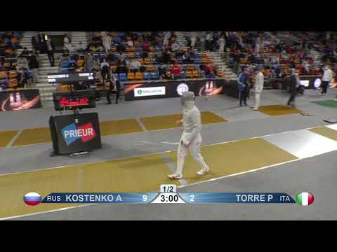2022 158 T64 10 M S Individual Orleans FRA GP 2 TORRE ITA vs KOSTENKO RUS